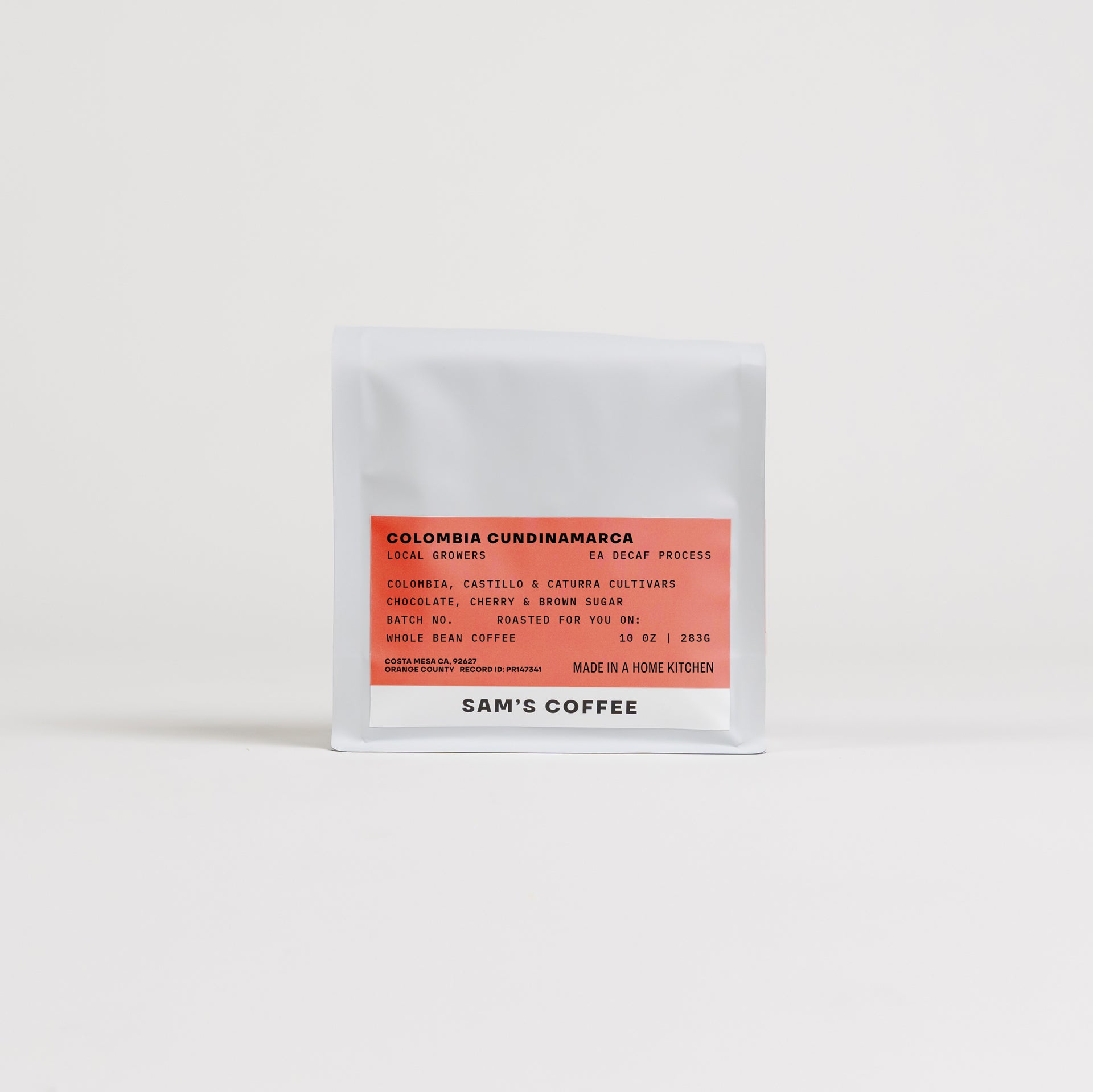 Colombia Cundinamarca Decaf