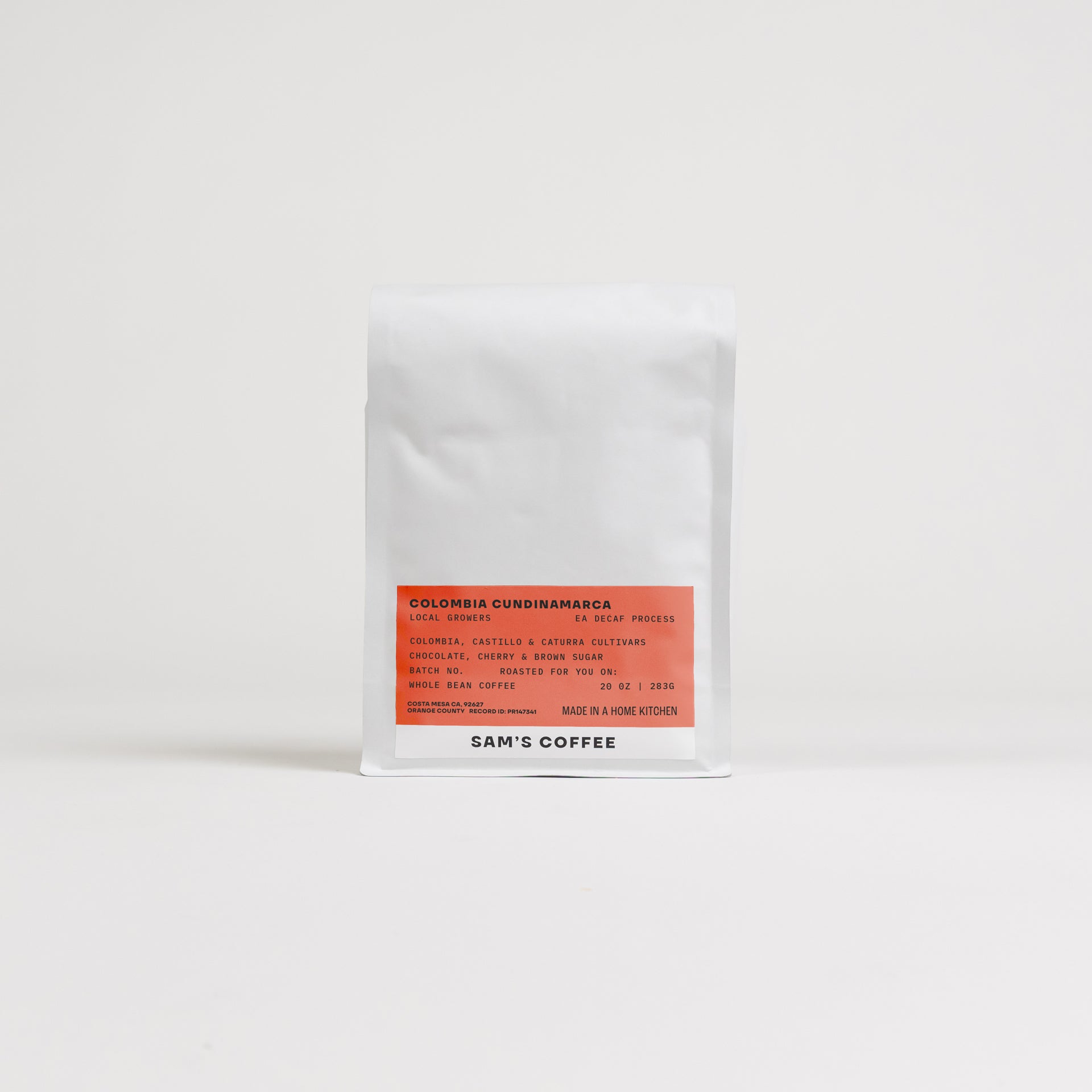 Colombia Cundinamarca Decaf